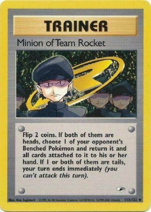 Minion of Team Rocket (113/132) [Gym Heroes Unlimited] (Online Only)