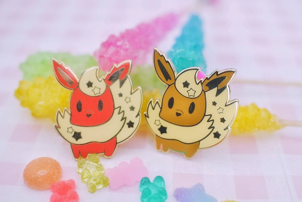 Pokemon: Shiny Flareon Enamel Pin (ONLINE ORDER ONLY)