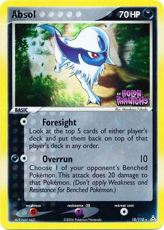 Absol (18/110) (Stamped) [EX: Holon Phantoms] (Online Only)