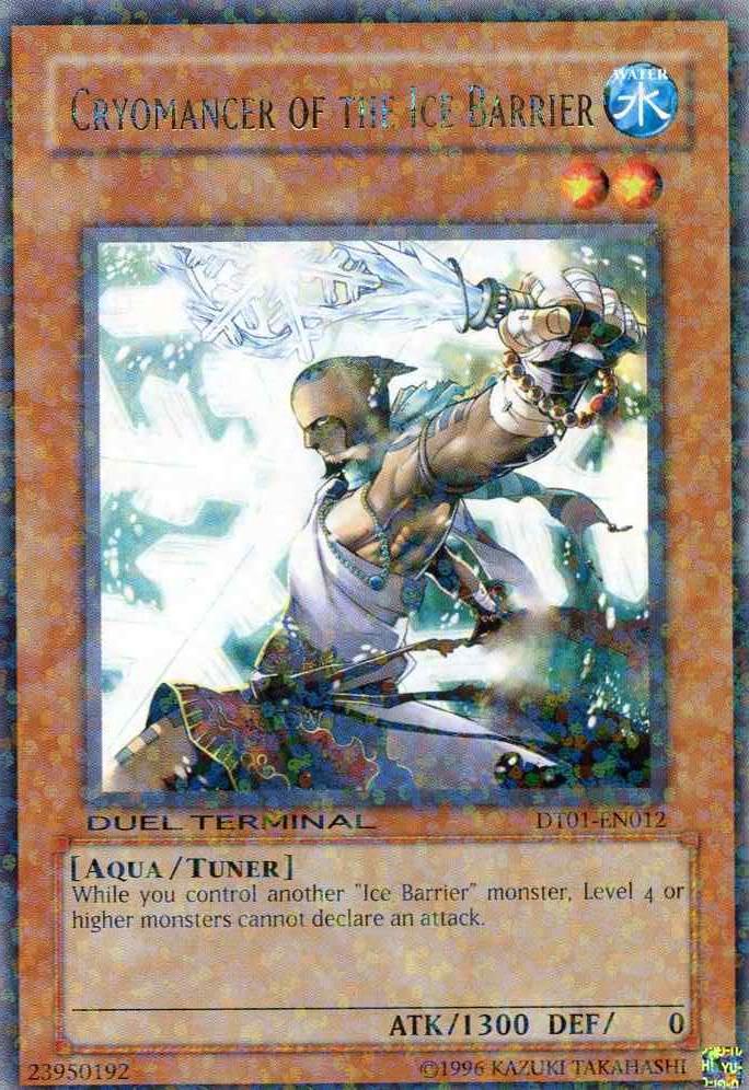 Cryomancer of the Ice Barrier [DT01-EN012] Rare (ONLINE ORDER ONLY)