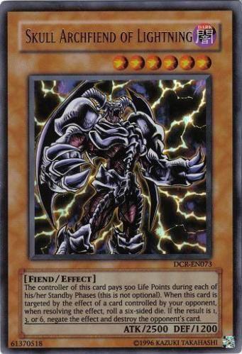 Skull Archfiend of Lightning [DCR-EN073] Ultra Rare (ONLINE ORDER ONLY)