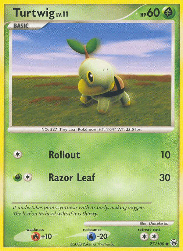 Turtwig (77/100) [Diamond & Pearl: Majestic Dawn] (Online Only)
