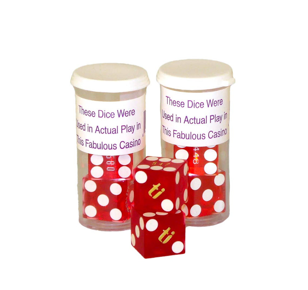 Casino -  Precision Craps Dice - Used (ONLINE ORDER ONLY)