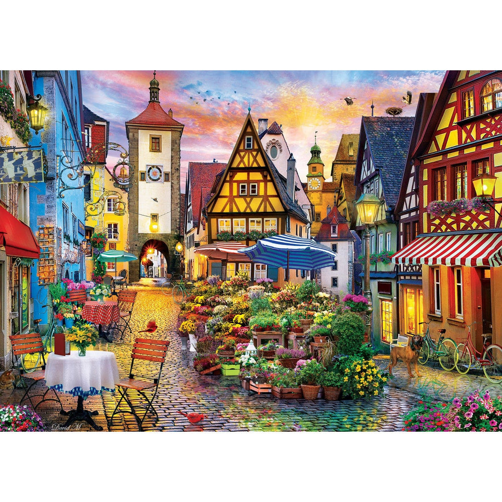 Colorscapes - Bavarian Flower Market 1000 Piece Jigsaw Puzzle (ONLINE ORDER ONLY)