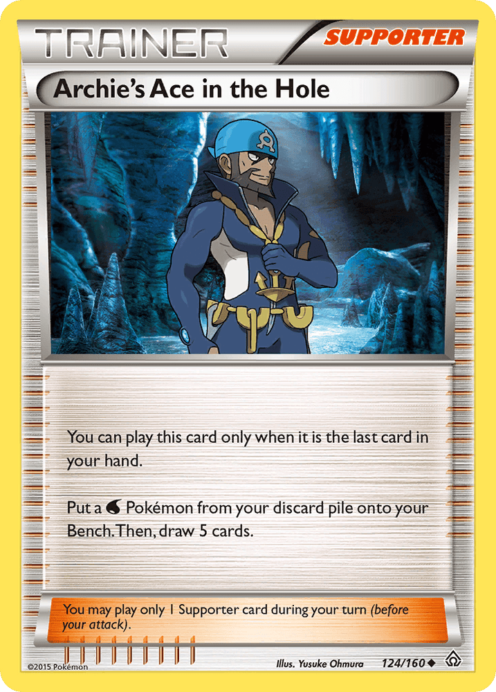 Archie's Ace in the Hole (124/160) [XY: Primal Clash] (Online Only)