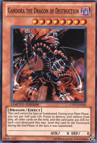 Gandora the Dragon of Destruction [CT07-EN020] Super Rare (ONLINE ORDER ONLY)