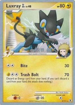 Luxray GL LV.48 (9/111) (LuxChomp of the Spirit - Yuta Komatsuda) [World Championships 2010] (Online Only)