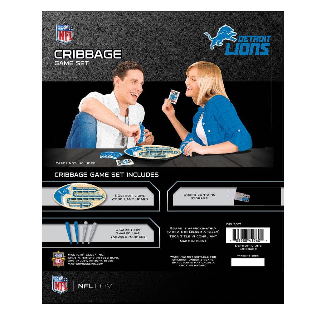 Detroit Lions Cribbage (ONLINE ORDER ONLY)