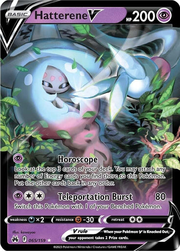 Hatterene V (065/159) [Sword & Shield: Crown Zenith] (Online Only)