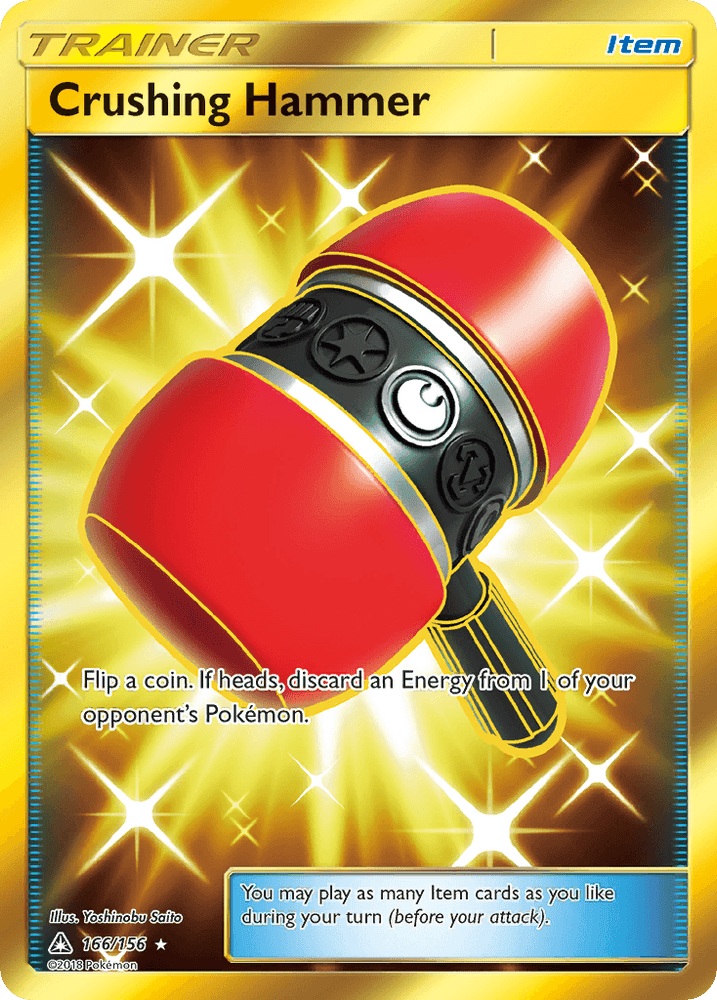 Crushing Hammer (166/156) [Sun & Moon: Ultra Prism] (Online Only)