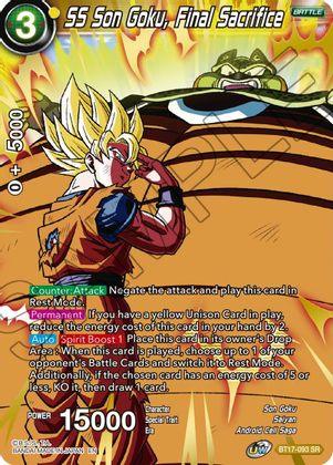 SS Son Goku, Final Sacrifice (BT17-093) [Ultimate Squad] (ONLINE ORDER ONLY)