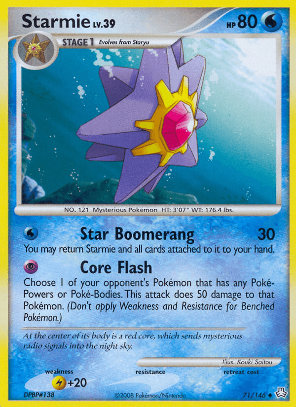 Starmie (71/146) [Diamond & Pearl: Legends Awakened] (Online Only)