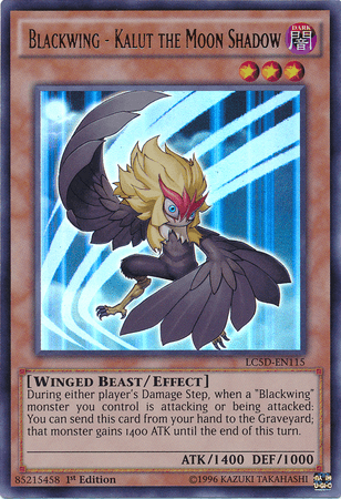 Blackwing - Kalut the Moon Shadow [LC5D-EN115] Ultra Rare (ONLINE ORDER ONLY)