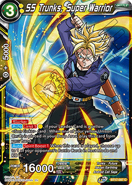 SS Trunks, Super Warrior (BT17-097) [Ultimate Squad] (ONLINE ORDER ONLY)