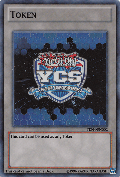 Yu-Gi-Oh Championship Series Token [TKN4-EN002] Super Rare (ONLINE ORDER ONLY)
