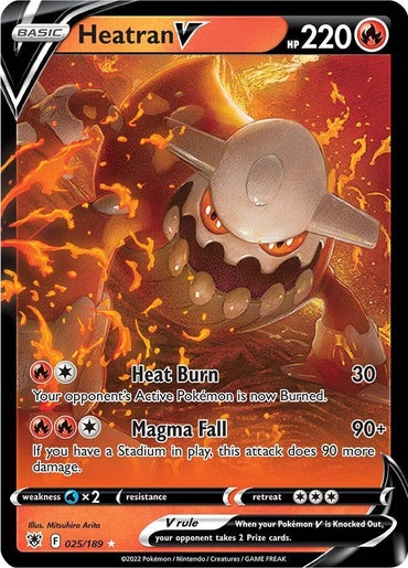 Heatran V (025/189) [Sword & Shield: Astral Radiance] (Online Only)