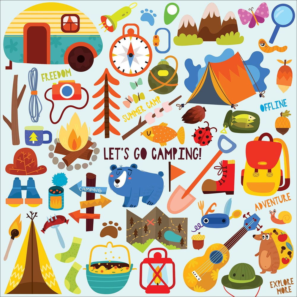 Let's Go Camping 100 Piece Jigsaw Puzzle (ONLINE ORDER ONLY)