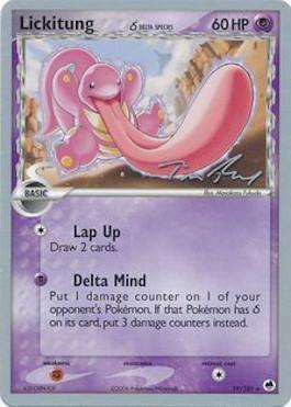 Lickitung (19/101) (Delta Species) (Legendary Ascent - Tom Roos) [World Championships 2007] (Online Only)