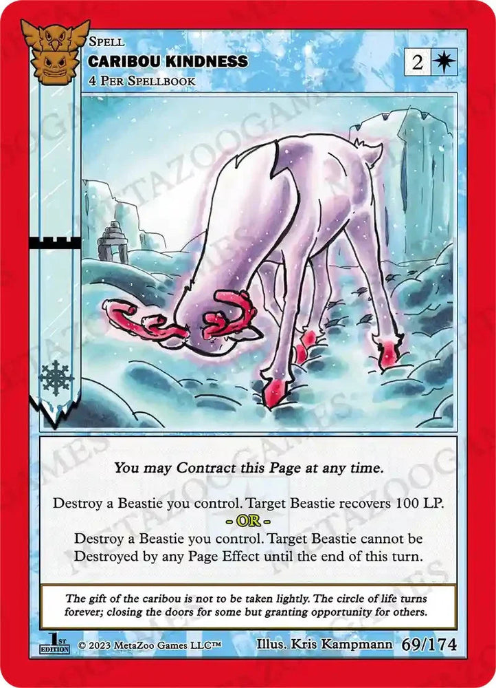 Caribou Kindness [Native: First Edition] (ONLINE ORDER ONLY)