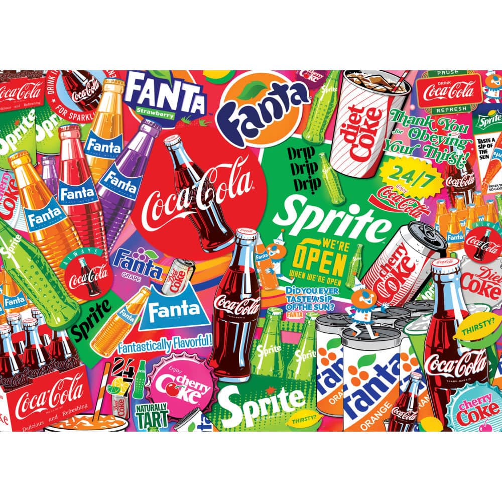 Coca-Cola - Taste the Feeling 1000 Piece Jigsaw Puzzle (ONLINE ORDER ONLY)