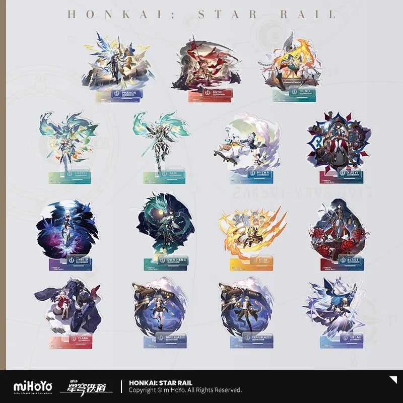 The Destruction Character Warp Artwork Acrylic Stand (ONLINE ORDER ONLY)