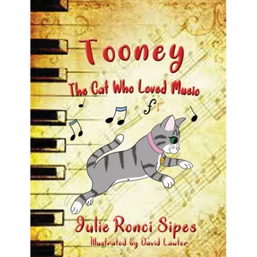 Tooney: The Cat Who Loved Music - Hardcover (ONLINE ORDER ONLY)