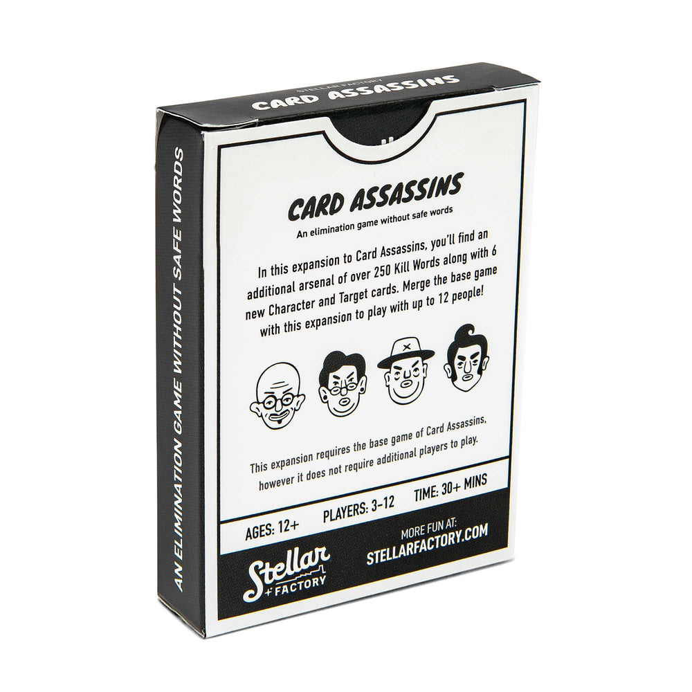 Card Assassins Expansion: Sticks & Stones (Online Order Only)