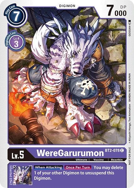WereGarurumon [BT2-078] (Official Tournament Pack Vol.3) [Release Special Booster Promos] (ONLINE ORDER ONLY)