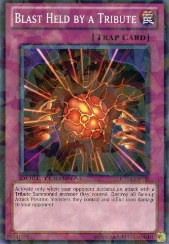 Blast Held by a Tribute [DT05-EN099] Common (ONLINE ORDER ONLY)