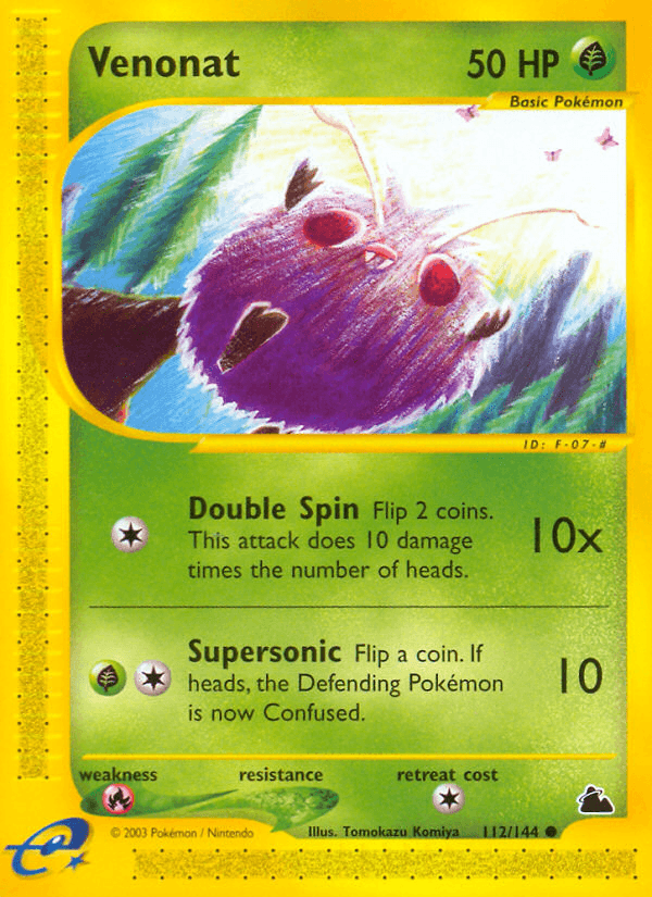 Venonat (112/144) [Skyridge] (Online Only)