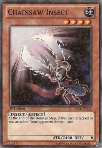 Chainsaw Insect [BP01-EN142] Starfoil Rare (ONLINE ORDER ONLY)