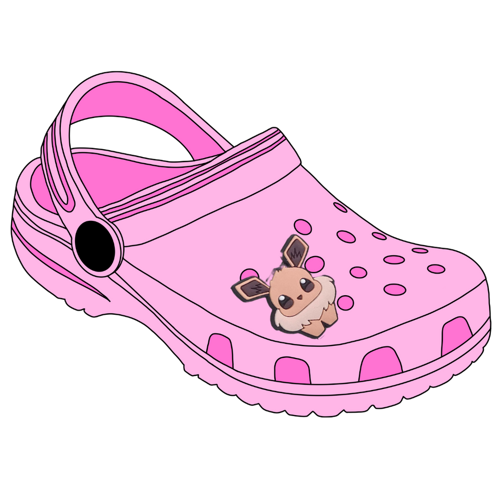 Pokemon: Mimikyu Croc Charm Shoe Charm (ONLINE ORDER ONLY)
