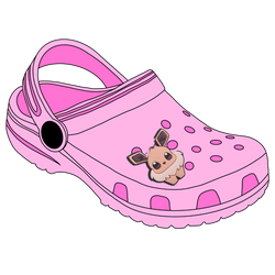 Pokemon: Mimikyu Croc Charm Shoe Charm (ONLINE ORDER ONLY)