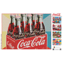 Coca-Cola - Photomosaic Bottles 1000 Piece Jigsaw Puzzle