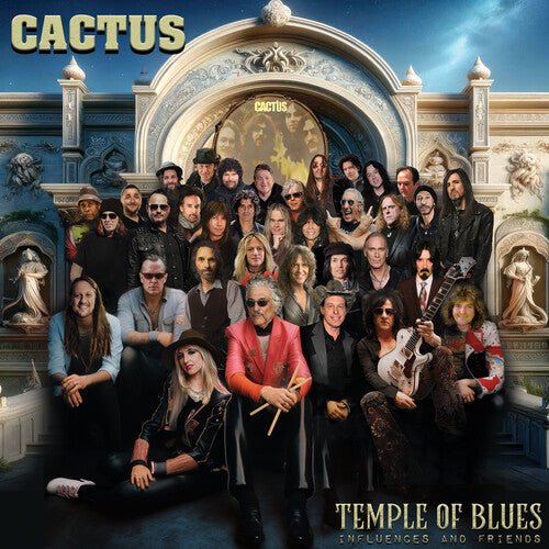 Cactus - Temple Of Blues - Influences & Friends (Limited Edition, Colored Vinyl, Red) (2 Lp's) [Vinyl] (ONLINE ORDER ONLY)
