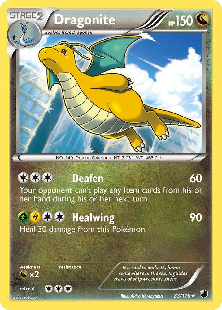 Dragonite (83/116) (Cosmos Holo) (Blister Exclusive) [Black & White: Plasma Freeze] (Online Only)