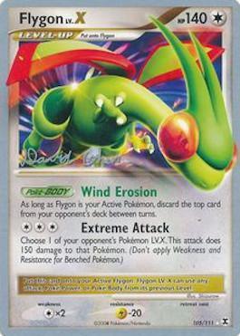 Flygon LV.X (105/111) (Stallgon - David Cohen) [World Championships 2009] (Online Only)