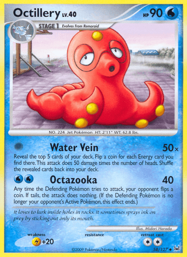 Octillery (58/127) [Platinum: Base Set] (Online Only)