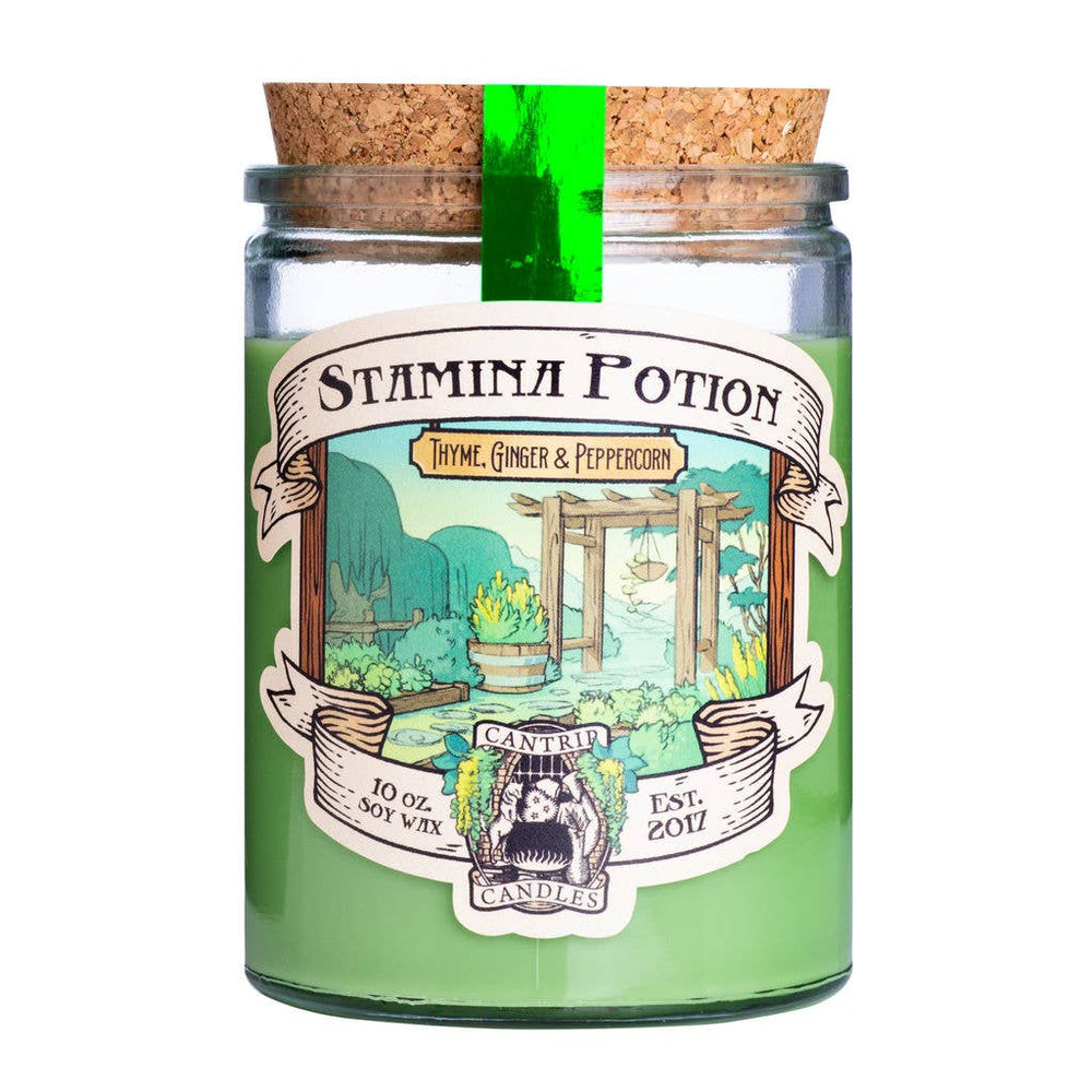Cantrip Candles - Stamina Potion 10oz (ONLINE ORDER ONLY)