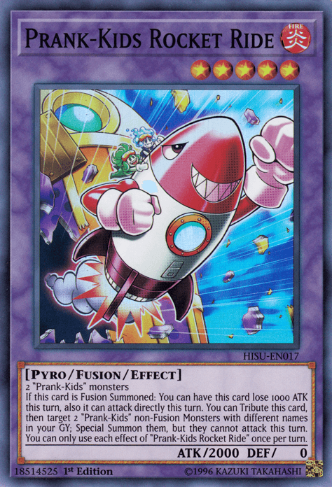Prank-Kids Rocket Ride [HISU-EN017] Super Rare (ONLINE ORDER ONLY)