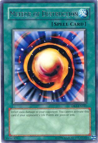 Meteor of Destruction [DR3-EN161] Rare (ONLINE ORDER ONLY)