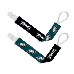Philadelphia Eagles - Pacifier Clip 2-Pack (ONLINE ORDER ONLY)