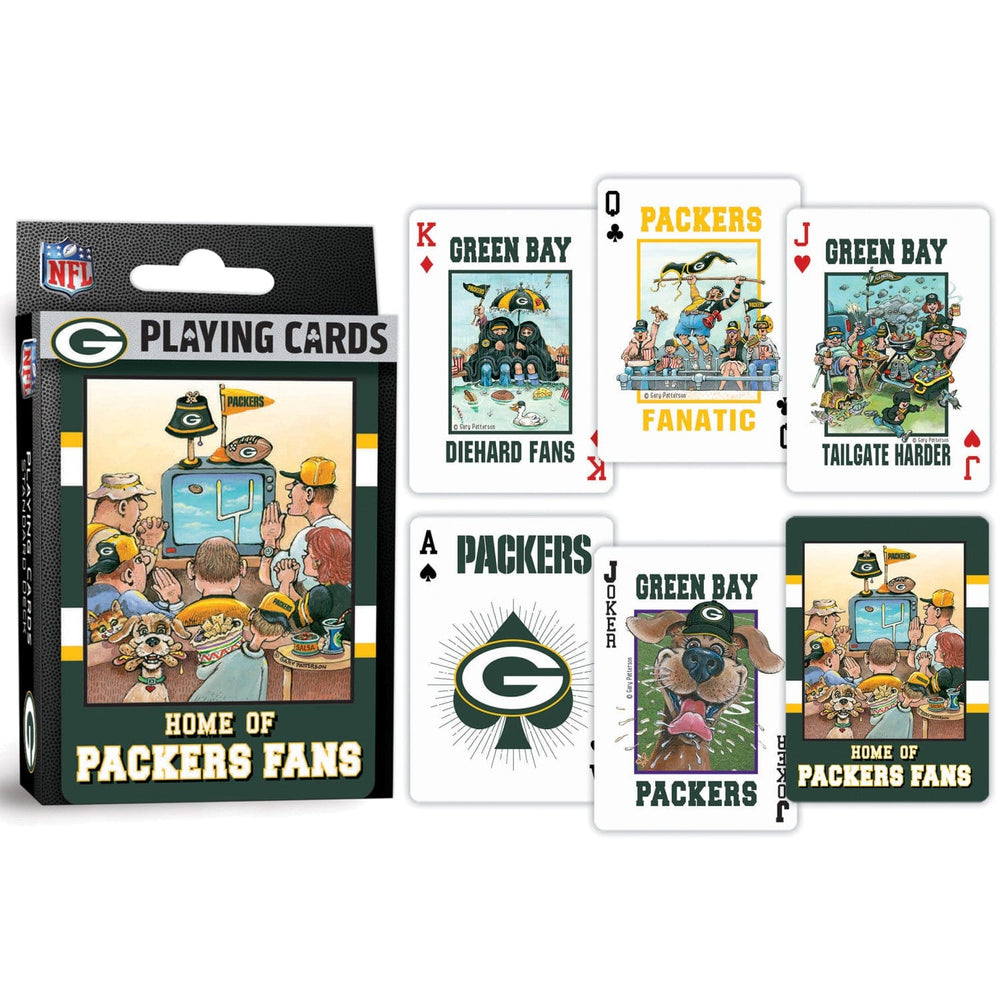 Green Bay Packers Fan Deck Playing Cards - 54 Card Deck (ONLINE ORDER ONLY)