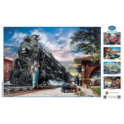 Childhood Dreams - Railway Dreams 1000 Piece Jigsaw Puzzle (ONLINE ORDER ONLY)