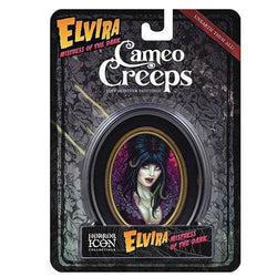 Cameo Creeps Tiny Monster Paintings - Elvira Mistress of the dark (Online Order Only)