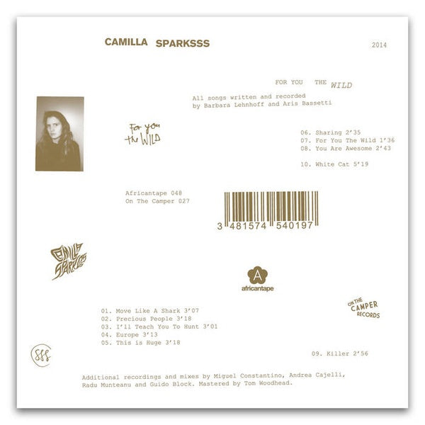 CAMILLA SPARKSSS - For You The Wild [Vinyl] (ONLINE ORDER ONLY)