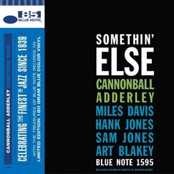 Cannonball Adderley - Somethin' Else (Indie Exclusive, Limited Edition, Colored Vinyl, Blue) [Vinyl] (ONLINE ORDER ONLY)