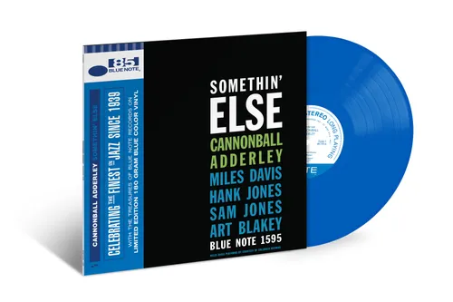 Cannonball Adderley - Somethin' Else (Indie Exclusive, Limited Edition, Colored Vinyl, Blue) [Vinyl] (ONLINE ORDER ONLY)