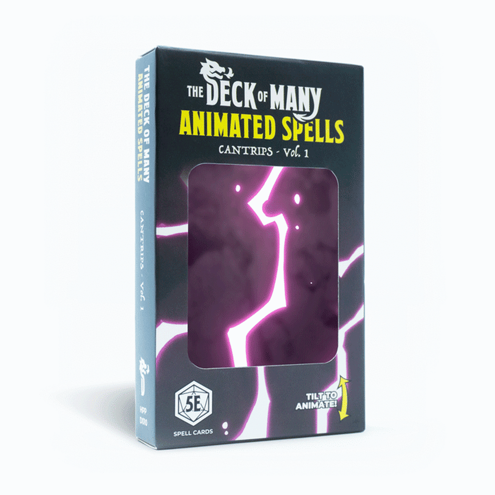 The Deck of Many: Animated Spells - Cantrips Volume 1 (ONLINE ORDER ONLY)