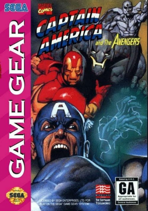 Captain America and the Avengers (Sega Game Gear) (ONLINE ORDER ONLY)